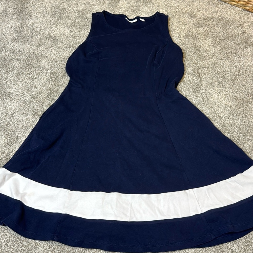 NY&CO Color Block Fit and Flare Dress w/ pockets!